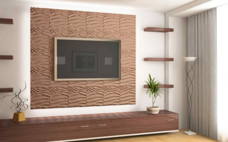гипсовая 3d-панель 33paneli bark Новосибирск
